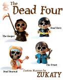 Zukaty's "The Dead Four" Halloween custom Munny release!!!