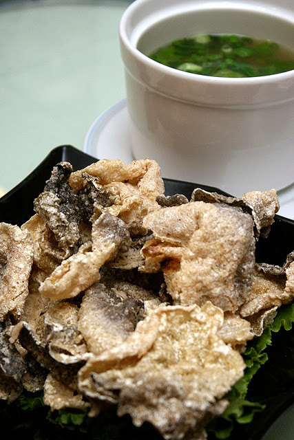 Crispy Fish Skin Hong Kong style
