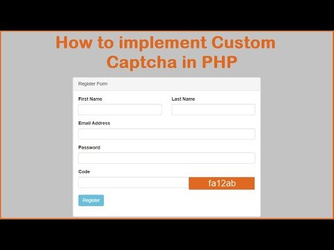 Make Captcha Script In Php With Ajax Webslesson