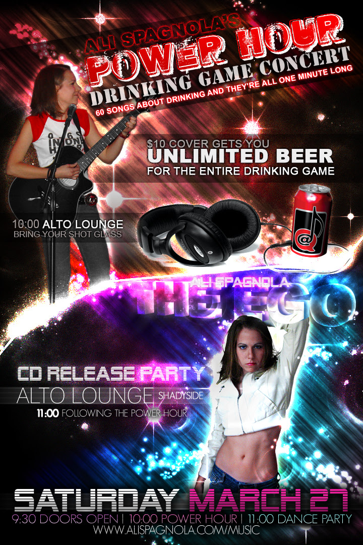 Power Hour Concert and The Ego CD Release Party