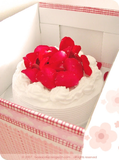 Strawberry Rose Shortcake