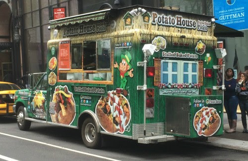 Potato House Truck Parks at Bryant Park, Serving Spuds to the Masses Midtown Lunch Finding