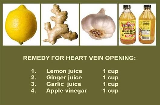 Dr Mat: Heart Vein Opening Drink Ingredients:1 cup Lemon ...