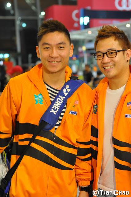 Dato' Lee Chong Wei LCW London 2012 Olympic Games Airport Send off by SGB