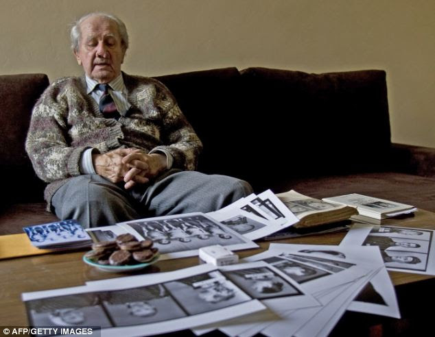 Mr Brasse became the Nazi's photographer after being sent to the camp as a prisoner. He managed to hide thousands of negatives which were later used as evidence against the Nazis who commissioned them