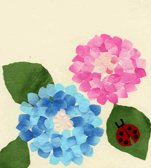 50歳以上 紫陽花 貼り 絵 無料の印刷可能なイラスト素材