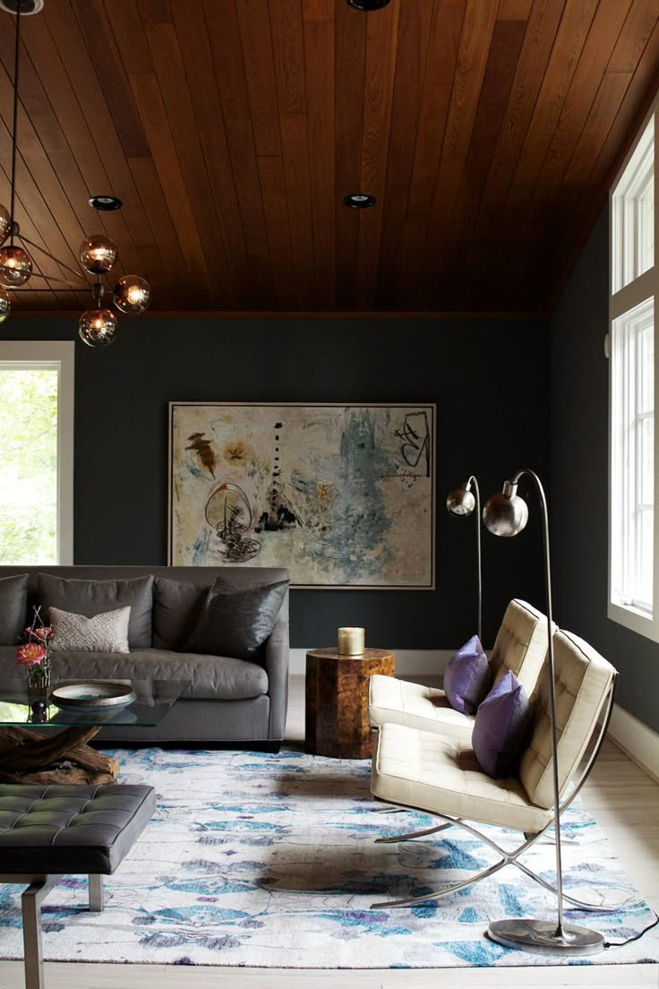 eclectic living room