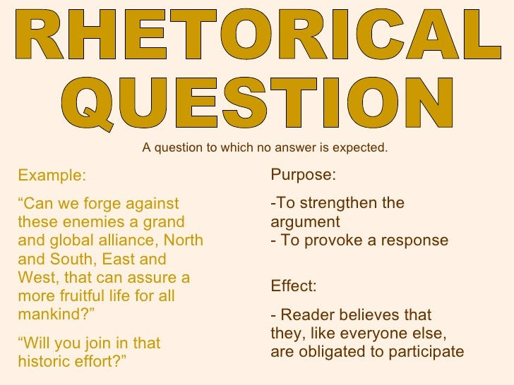 can we use rhetorical questions in essays