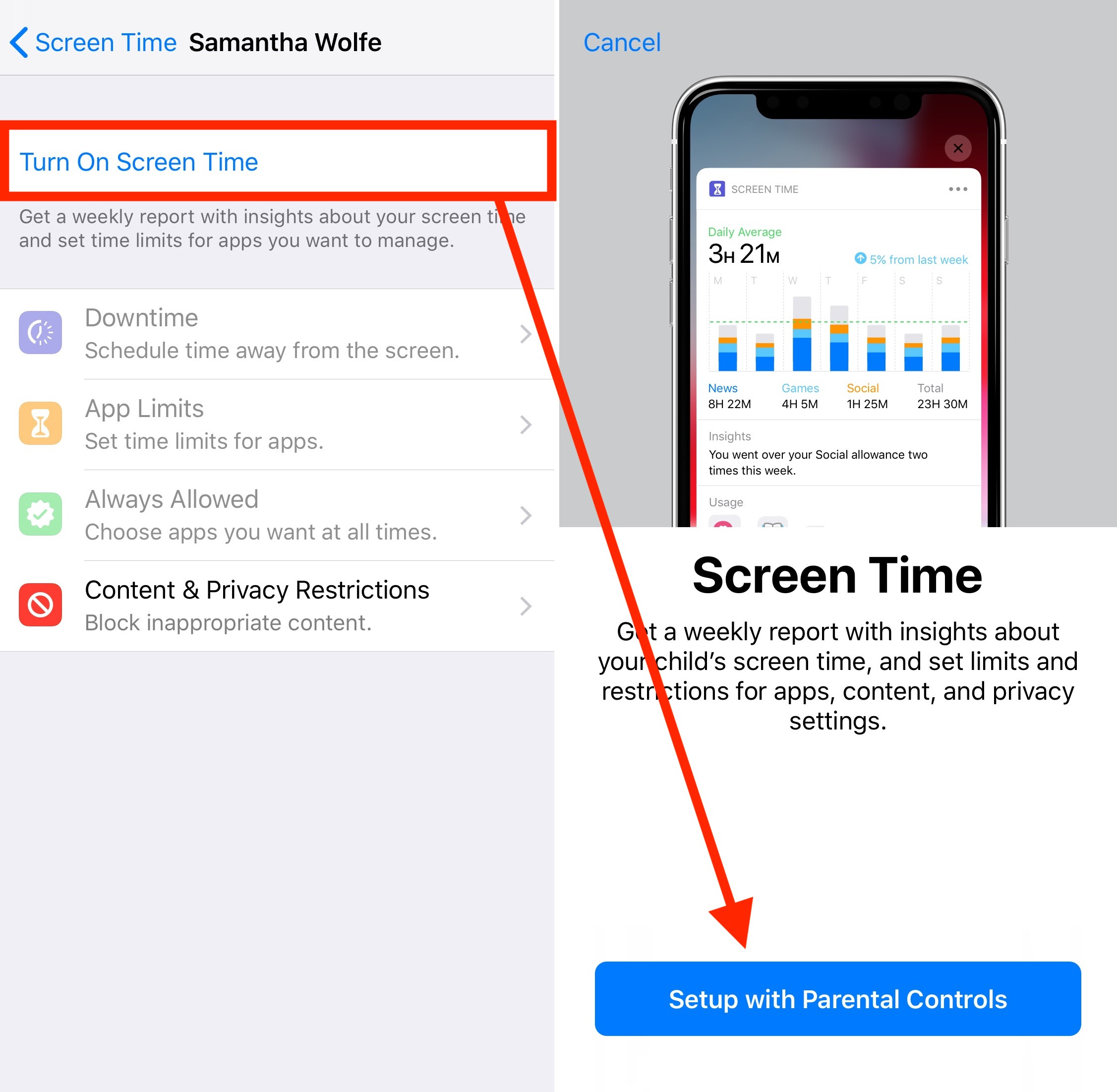 How to limit kids' screen time on iPhone and iPad