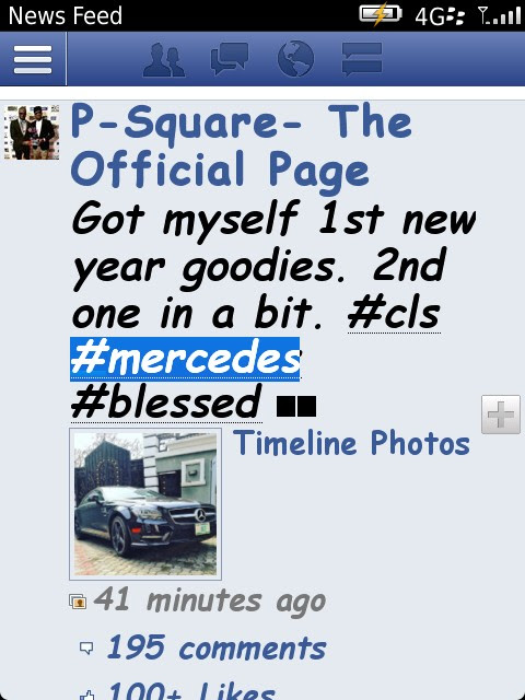 Jude Okoye Buys A New Mercedes (Photo)