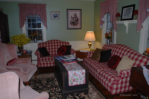 Living room of Christmas Farm Inn & Spa