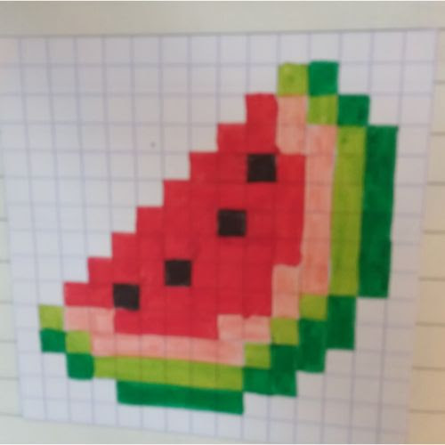 dasar pencarian uang di internet: Glace Kawaii Dessin Pixel Art Facile