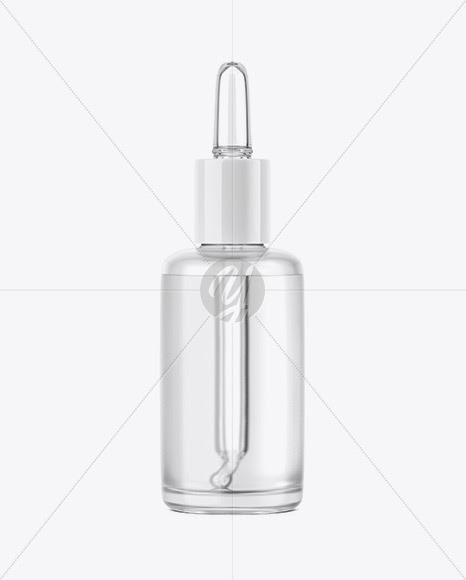 Frosted Bottle Mockup Frosted Glass Dropper Bottle Mockup In Bottle Mockups On Yellow