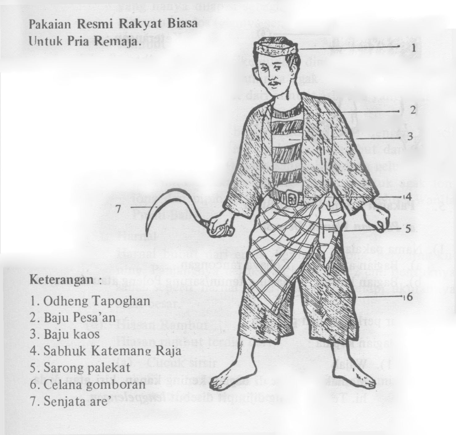 Gambar Sketsa Baju Dan Celana  Sobsketsa