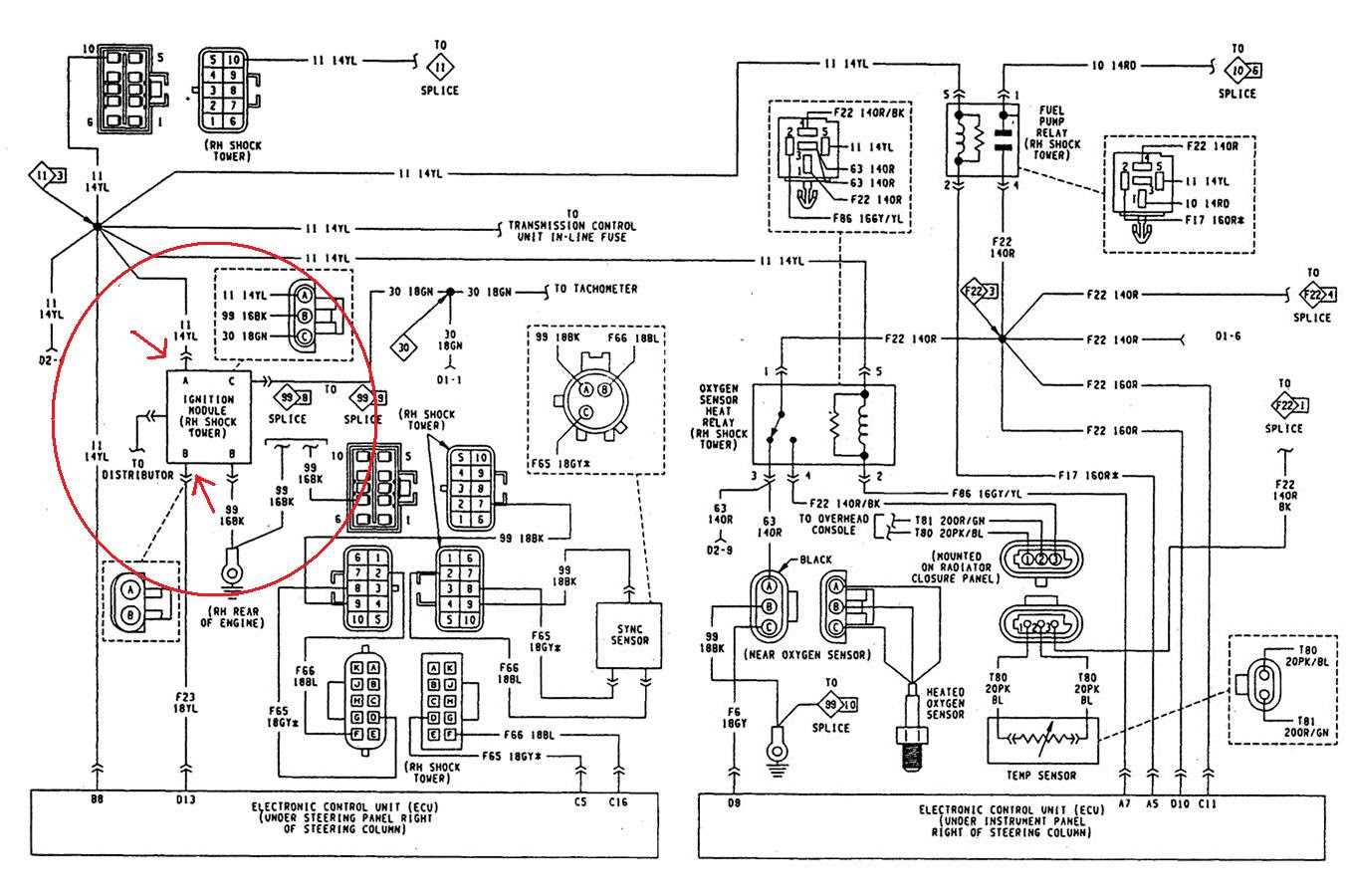 91 Jeep Yj Starter Circuit Diagram