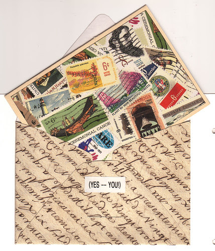Open the flap -- letter!