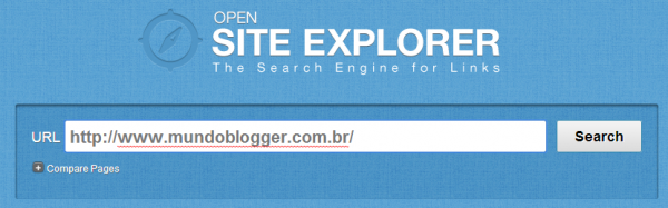 website open explorer