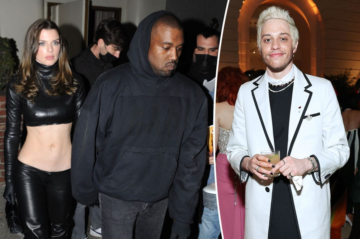 Julia Fox isn't judging Kanye West for threatening Pete Davidson in new song