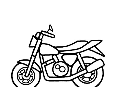 [Le plus préféré] かわいい バイク イラスト 簡単 137218