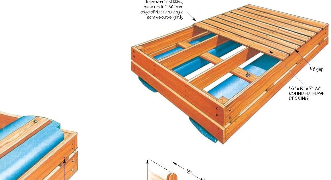 Simple Boat Dock Plans Free Boat Plan 2019