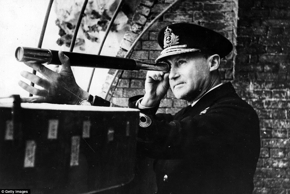 Key player: Vice Admiral Sir Bertram Ramsay oversaw the planning of Operation Dynamo - the evacuation of Dunkirk