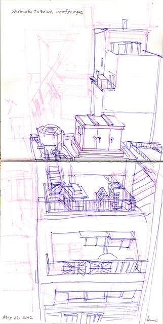 Shimokitazawa roofscape