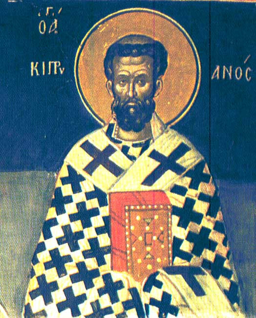 IMG ST. CYPRIAN Bishop of Carthage,