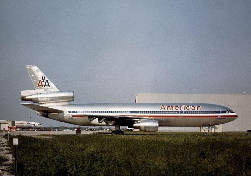 The aircraft that crashed, 5 years prior to the incident, at Chicago O'Hare airport