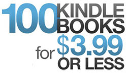 Amazon Kindle eBooks $3.99 or Less