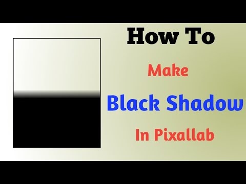 How to Make Black Shadow PNG for Pixellab Download