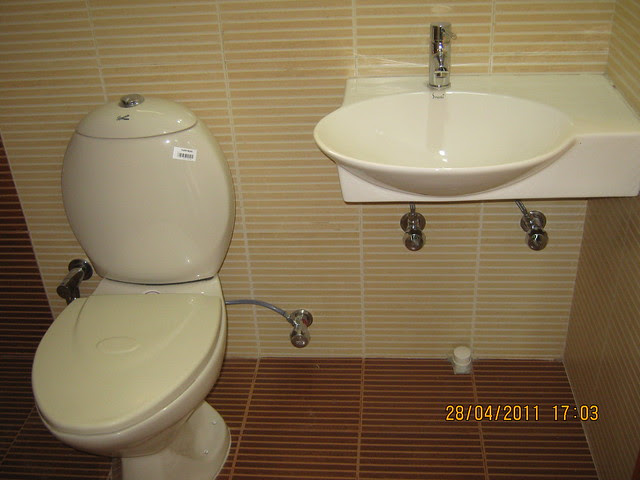 Basin & commode in Sangria Towers at Megapolis Hinjewadi Phase 3, Pune