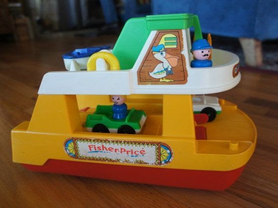 Anne's Odds and Ends: Fisher Price Fridays - Ferry Boat