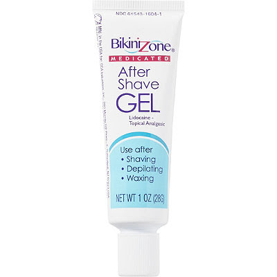 Bikini zone medicated after shave gel online where