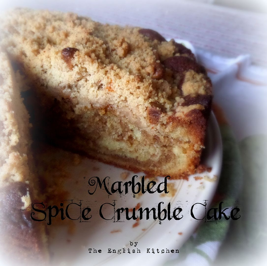 Marbled Spice Crumble Cake
