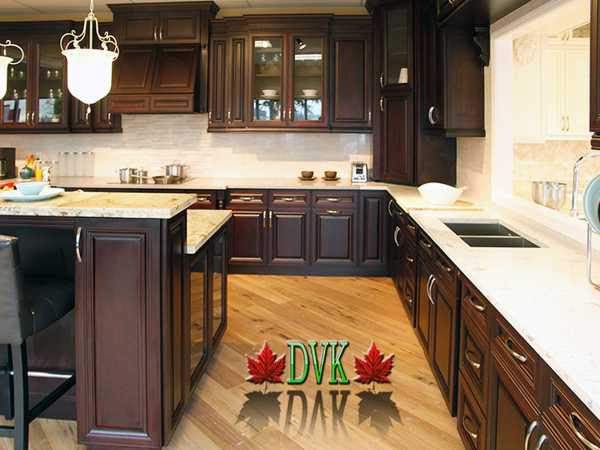 Kitchen Cabinets Vancouver 29 Chocolate Cherry Raised Panel Dvk Discount Price For 10 X10 Kitchen 2499 00