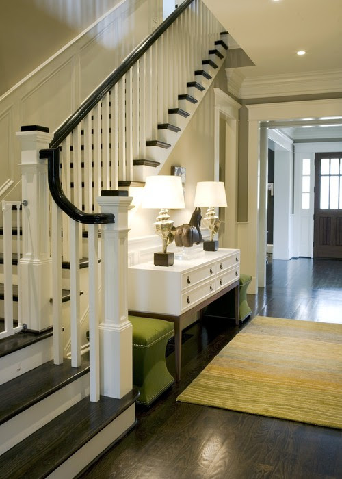 Stair traditional entry
