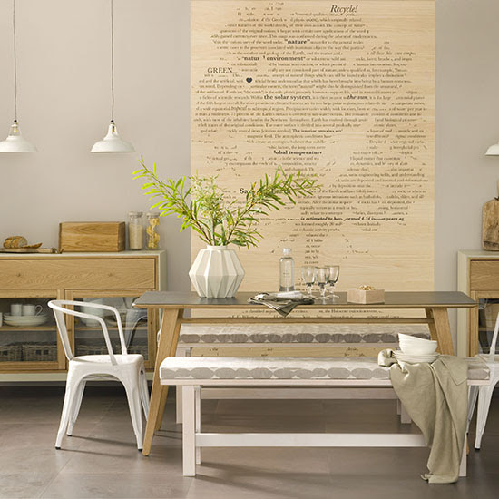 Kitchen-diner in warm wood shades | How to decorate with neutrals | PHOTO GALLERY | Ideal Home | Housetohome.co.uk
