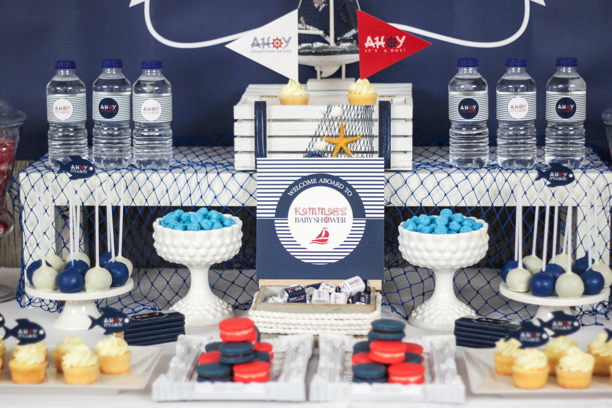 26 Lovely Nautical Baby Showers Baby Shower