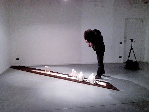 Fotografando l'installazione di Marta Fumagalli by Ylbert Durishti