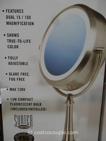 Led Vanity Mirror Costco, Lighted Magnifying Makeup Mirror Costco