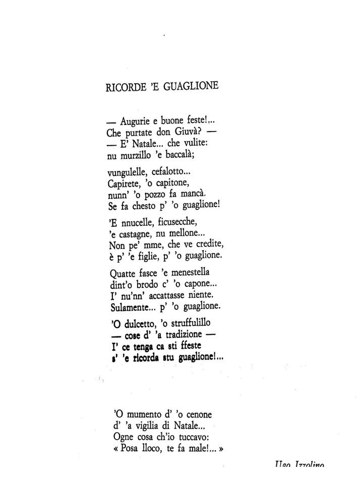 Poesie Di Natale In Dialetto Siciliano Per Bambini.Poesia Papa Napoletana Poesie Image
