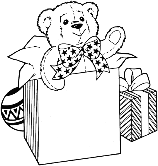 Disegni Di Natale Da Colorare Pacco Regalo Coloratutto Website