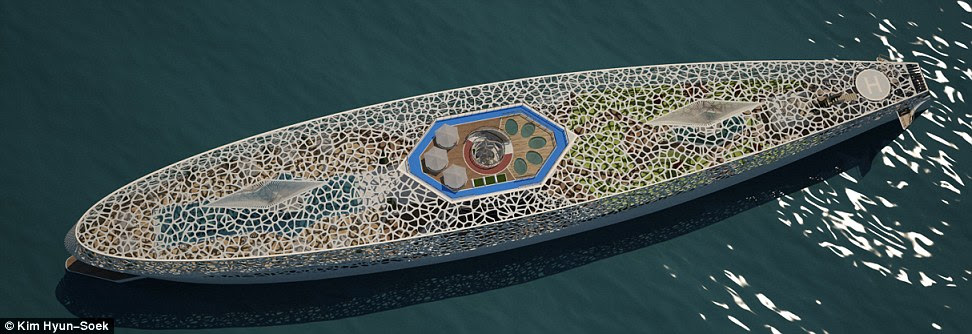 One of a kind: The Voronoi is an impressive 125m long, making it bigger than Roman Abramovich's Luna