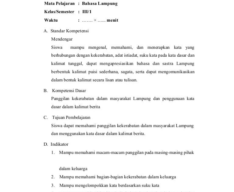 Buku Bahasa Lampung Kelas 9 Semester 1 Ilmu Link