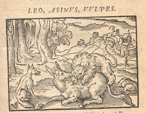 Leo, Asinus et Vulpes, Socii - Osius