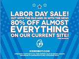 Kidrobot's Labor Day Weekend Sale… Up to 80% OFF on almost EVERYTHING!