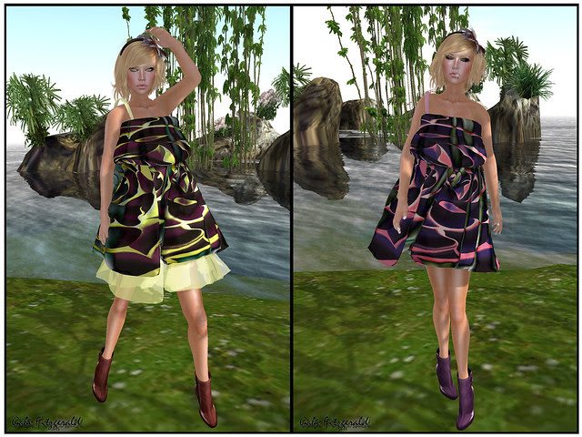 LpD new release 2 - silks art dress