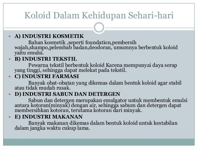 Contoh suspensi dalam kehidupan sehari hari