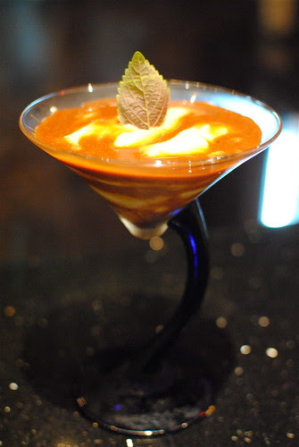 palm sugar caramel avocado dessert