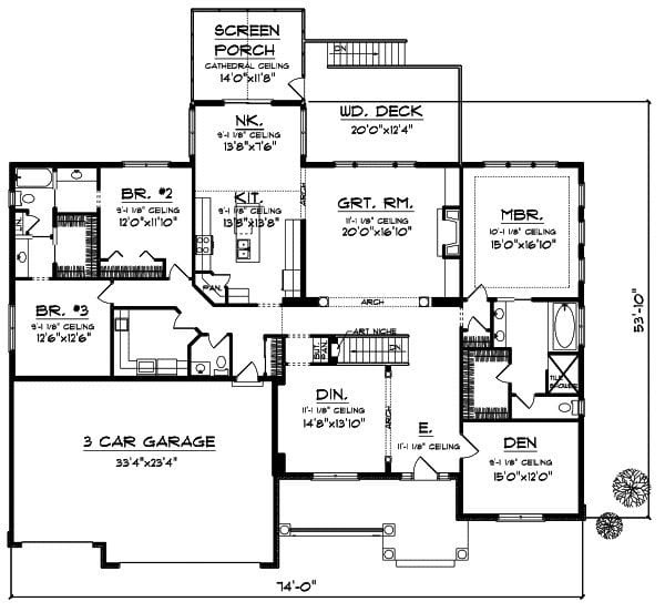 Awesome 5 Bedroom House Plans